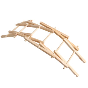 倍力桥diy制作 科技小发明木拱桥科学实验材料包儿童手工益智玩具