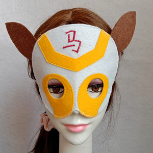 儿童万圣节圣诞节表演面具西游记白龙马面具斑马面具河马面具眼罩