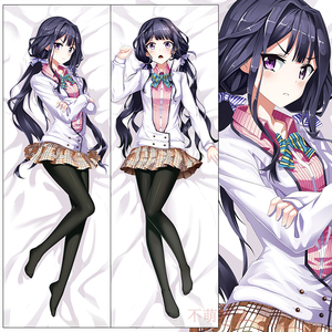 不萌原创 政宗君的复仇 安达垣爱姬 动漫周边宅男等身抱枕枕套