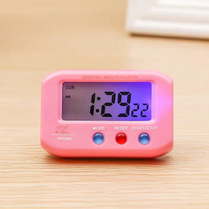 00优惠大乐淘淘宝带秒钟显示电子钟时钟家用挂钟日历钟表办公大墙表