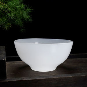 玉碗 工艺品小玻璃玉器饭碗 高档米饭碗 玉质瓷碗 家用个性米饭碗