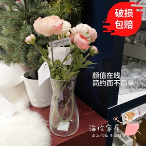 现货宜家正品卡拉夫餐用水瓶既水瓶也是花瓶功能兼容桌面玻璃花瓶