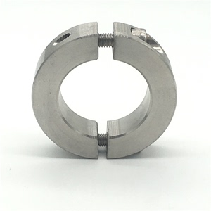 轴固定环304不锈钢分离型固定夹限位环轴夹轴套卡扣止推不锈钢环
