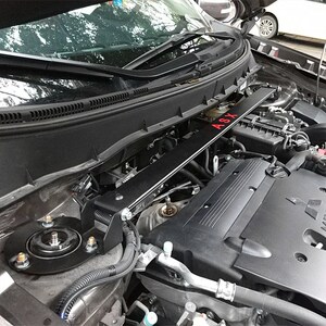 适用三菱翼神风迪思前拉杆劲炫asx平衡杆顶吧改装配件稳定杆