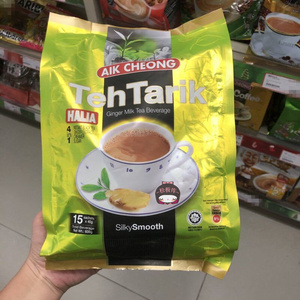 香港代购马来西亚AIK CHEONG Milk Tea益昌四合一生姜味香滑奶茶