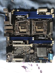 华硕z10PC d8双路服务器主板c612 x99 志强e5 2683v3系列 CPU