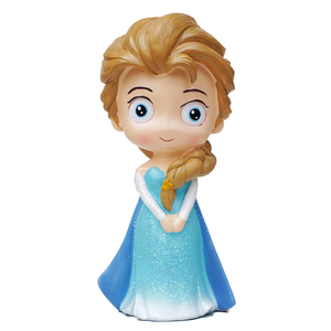 高24cm宽11cm-冰雪奇缘爱莎公主-储蓄罐乳胶石膏模具