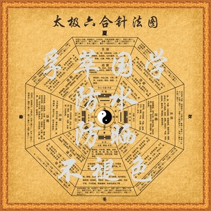 太极六合针法图