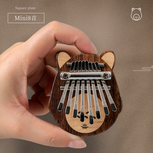 迷你拇指琴卡林巴琴八8音龙猫手拨琴送人礼物女生儿童小乐器鲁儒