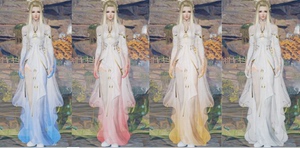 剑网三/剑三娃娃菜/云间金月·星野/镶云/月影/点漆/黄娃娃菜