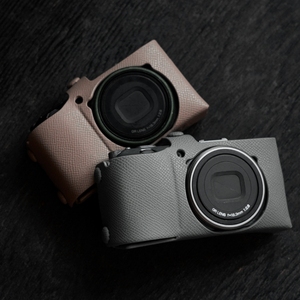 cam-in GR3相机保护套理光GR2手工复古真皮包GR3XHDF保护套便携包