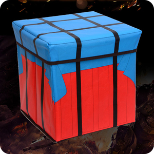 绝地吃鸡空投箱礼物盒空头箱零食收纳盒大号周边盒子求生补给箱包