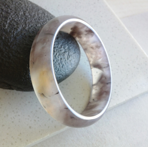 玉手镯紫玉手串紫色丁香玉镯子金丝玉手镯新疆天山翠手链妈妈款