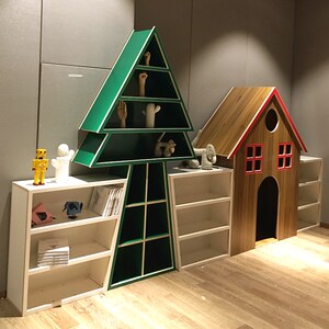 异形书柜幼儿园学校图书馆创意树书架儿童绘本馆早教图书室展示柜
