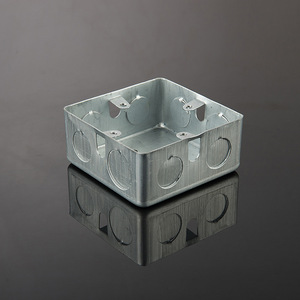 ck明装86型接线盒  镀锌穿线管配件 拉伸底盒 电工专用 40mm热卖