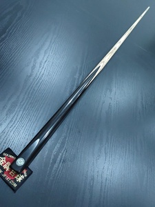 英国trevor white 台球杆 中八参数 黑檀木 通杆1