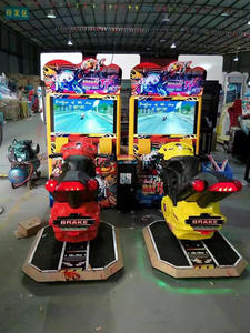 厂家直销32寸tt摩托游戏机 双人对战赛车机 电玩城赛车游戏机