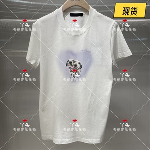 MOCO/摩安珂专柜正品2024夏季新款印花短袖T恤MBD2TEE044