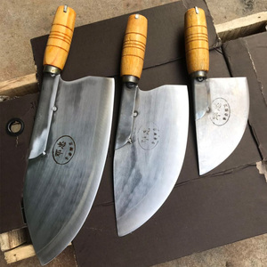 超薄超轻杀猪工具套装屠夫专用分割刀手工锻打肉联厂剥皮刀刮猪毛