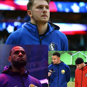 独行侠欧文东契奇外套出场服库里篮网詹姆斯训练健身跑步运动套装