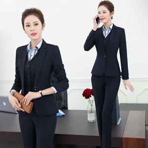 银行职业工作服套装女正装