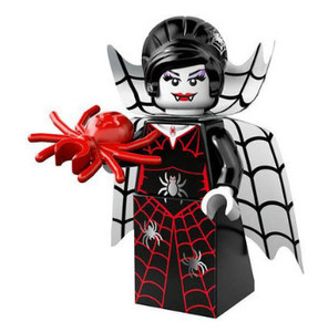 原封lego 正品乐高71010人仔抽抽乐拼插积木第14季#16吸血鬼女王