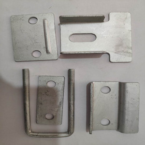 光伏支架配件 太阳能板阳光房压板 防水压板 方管专用压板