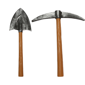 儿童cos七个小矮人铲子十字镐野人演出道具舞台话剧小品表演玩具