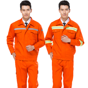 工程服套装男劳保服装施工建筑修车工人工作服长袖工地工作服套装