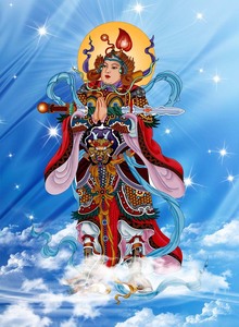 结缘佛菩萨画像净土南无护法韦陀菩萨画像相纸双面塑封