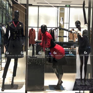 哥弟阿玛施橱窗展示人台服装店模特道具女全身时尚女装陈列模特儿