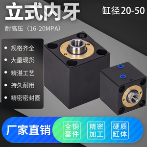 薄型模具油缸液压缸方形小油缸SD20/25/32/40/50*10*30*60*70*100