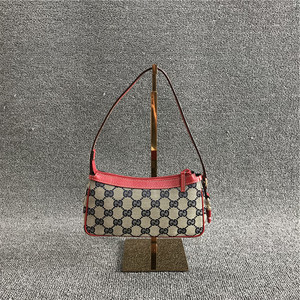 【h家二手奢侈品】正品gucci古奇帆布麻将包小手提包二手女包