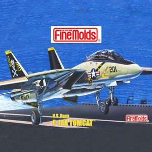 fine molds 拼装模型 FP30 1:72 美国F14A熊猫战斗机 VF84海盗旗