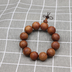 西藏血柏木留疤佛珠念珠手串 高档文玩礼品崖柏手链 生日礼物