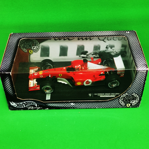 风火轮1/18法拉利f2002 舒马赫 f1 加拿大站冠军特别版 150胜