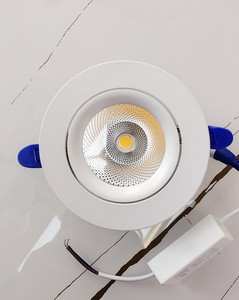 靓度照明射灯天花灯家用嵌入式牛眼灯吊顶暗装超亮洞灯