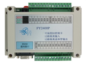 FY2400P串口总线可编程8级中断隔离开关量数字量IO控制卡Labview