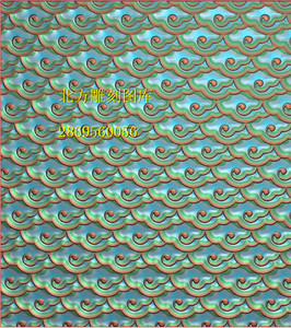 云彩背景墙屏风祥云背板云纹云底纹花纹精雕图浮雕灰度电脑雕刻图