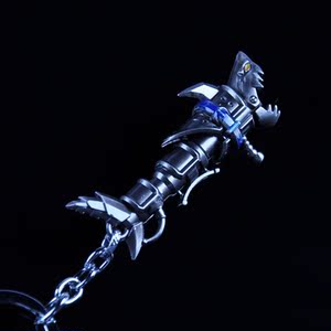 lol英雄联盟武器挂件暴走的萝莉金克丝武兵器模型创意礼品钥匙扣