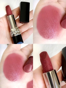 现货dior迪奥2020圣诞限量口红458#玫瑰豆沙色