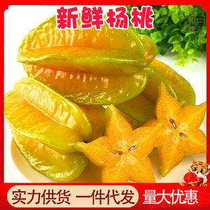 杨桃5斤整箱新鲜食用热带应季水果当季孕妇水果福建甜杨桃