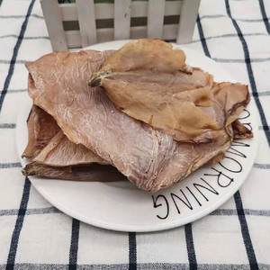 鱿鱼尾巴鱿鱼尾翅500g包邮海鲜干货鱿鱼干板