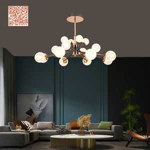 往事照明吊灯球形led现代简约北欧时尚个性家用客厅餐厅新款灯具