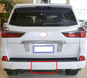 适用于雷克萨斯凌志lx570 16-21款后保险杠拖车盖 后杠孔盖装饰盖