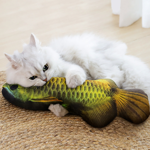 逗猫棒猫玩具鱼仿真自嗨解闷神器猫薄荷啃咬猫猫布偶猫咪用品大全