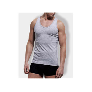 五折特惠英国byford百富内衣男士夏季高支棉纯色针织圆领背心6112