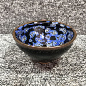 传世精品老瓷器 旧瓷器宋代建窑曜变天目供御茶盏建盏 茶道收藏