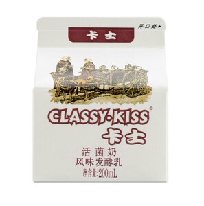 卡士活菌酸奶