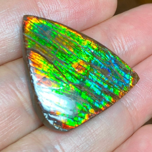 加拿大斑彩石斑彩螺原石原矿天然宝石彩宝风水能量石首饰海淘包邮